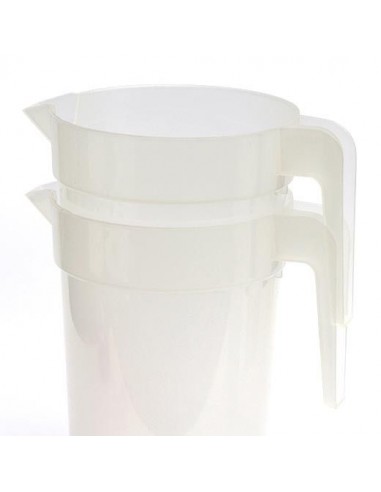 Pichet plastique réutilisable de 1 litre